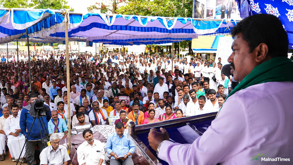 ಹೊಸನಗರ : ಕಸ್ತೂರಿ ರಂಗನ್ ವರದಿ ವಿರುದ್ಧ ರೈತರ ಪ್ರತಿಭಟನೆ; ಸಂಸದ ಬಿ.ವೈ. ರಾಘವೇಂದ್ರ ಏನಂದ್ರು? – BYR D