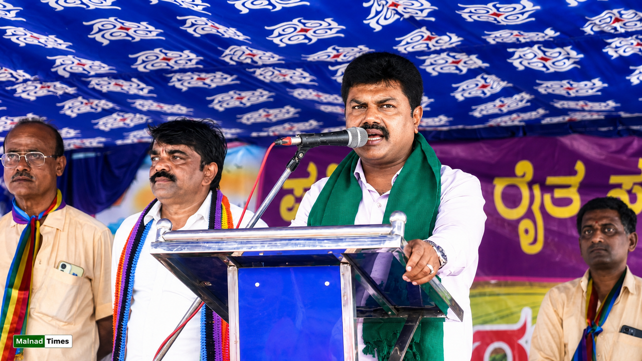 ಹೊಸನಗರ : ಕಸ್ತೂರಿ ರಂಗನ್ ವರದಿ ವಿರುದ್ಧ ರೈತರ ಪ್ರತಿಭಟನೆ; ಸಂಸದ ಬಿ.ವೈ. ರಾಘವೇಂದ್ರ ಏನಂದ್ರು? – BYR HOSANAGARA
