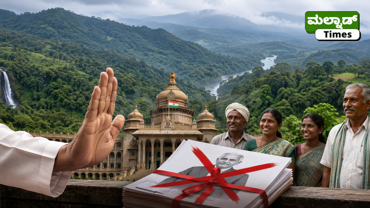 ಕಸ್ತೂರಿ ರಂಗನ್ ವರದಿ ತಿರಸ್ಕಾರಕ್ಕೆ ರಾಜ್ಯ ಸರ್ಕಾರ ನಿರ್ಧಾರ: ಪಶ್ಚಿಮಘಟ್ಟ ಜನರ ಹಿತರಕ್ಷಣೆಗೆ ಕ್ರಮ – kasturi rangan