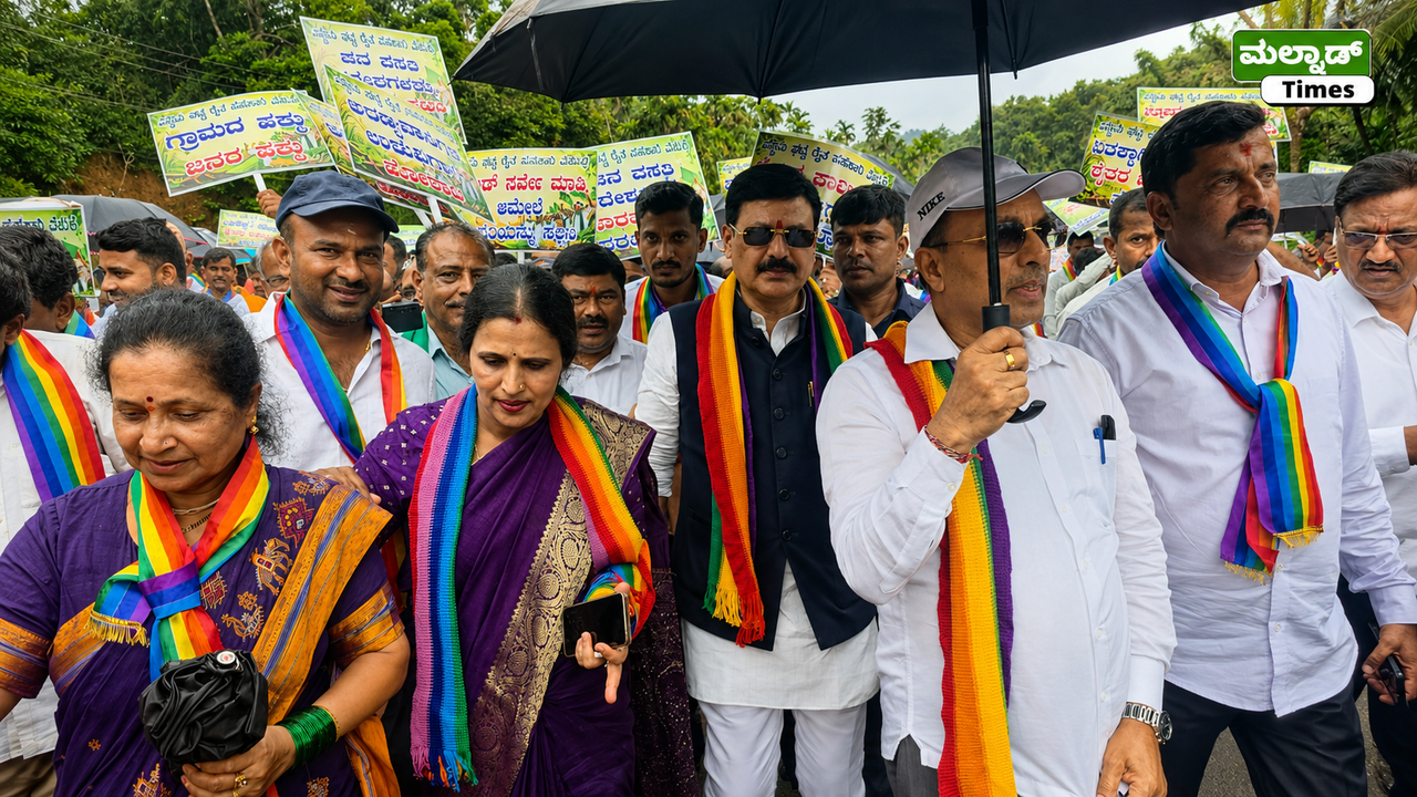 ಕಾರಣಗಿರಿಯಿಂದ ಹೊಸನಗರದವರೆಗೆ ರೈತರ ಪಾದಯಾತ್ರೆ, ಕಸ್ತೂರಿ ರಂಗನ್ ವರದಿ ವಿರುದ್ಧ ಬೃಹತ್ ಹೋರಾಟ – kasturirangan hosanagara