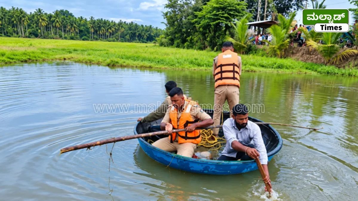 ಗಣಪತಿ ವಿಸರ್ಜನೆ ವೇಳೆ ವಿದ್ಯಾರ್ಥಿ ನೀರುಪಾಲು Bhadravati