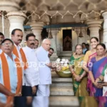 ರಿಪ್ಪನ್‌ಪೇಟೆ ಸಿದ್ದಿವಿನಾಯಕ ಸನ್ನಿಧಿಯಲ್ಲಿ B S Yediyurappa