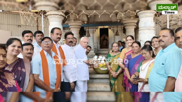 ರಿಪ್ಪನ್‌ಪೇಟೆ ಸಿದ್ದಿವಿನಾಯಕ ಸನ್ನಿಧಿಯಲ್ಲಿ B S Yediyurappa