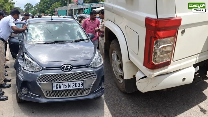 ಶಿವಮೊಗ್ಗ: ತಹಶೀಲ್ದಾರ್ ವಾಹನಕ್ಕೆ ಕಾರು ಡಿಕ್ಕಿ; ಡಿಸಿ ಕಚೇರಿ ಎದುರು ನಡೆದಿದ್ದೇನು? – carsha