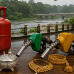 ಶಿವಮೊಗ್ಗ ಚಿನ್ನ, ಬೆಳ್ಳಿ, ಪೆಟ್ರೋಲ್, ಡೀಸೆಲ್ ಮತ್ತು ಎಲ್‌ಪಿಜಿ ದರಗಳ ಚಿತ್ರ