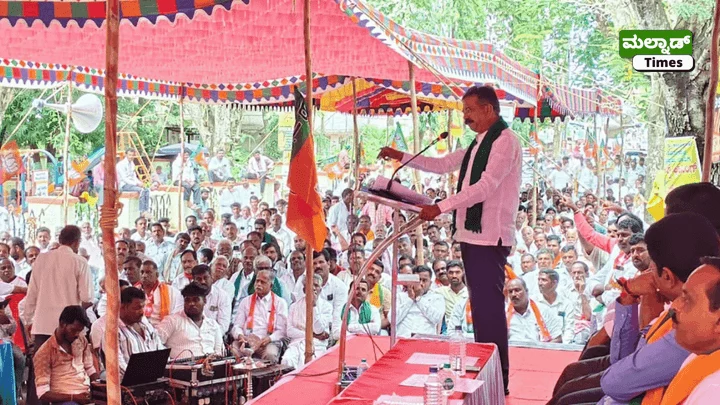 ನೀರಾವರಿ ಯೋಜನೆಗಳಿಗೆ ವಿದ್ಯುತ್ ನೀಡುವಲ್ಲಿ ಸರ್ಕಾರ ವಿಫಲ: ಮಾಜಿ ಸಚಿವ ಹರತಾಳು ಹಾಲಪ್ಪ ಆರೋಪ – h halappa