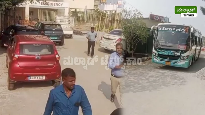 ಪ್ರಯಾಣಿಕನ ಜೀವ ಉಳಿಸಿದ ಬಸ್ ಸಿಬ್ಬಂದಿ Bus