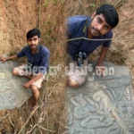 Unique Hero Stone from the Post-Vijayanagara Period Discovered