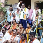 ಸಾಗರದಲ್ಲಿ ನಗರಸಭೆ ಆಡಳಿತದ ವಿರುದ್ಧ ಬಿಜೆಪಿ ಪ್ರತಿಭಟನೆ; ಧ್ವಜಸ್ತಂಭ ಪ್ರದೇಶ ಅಭಿವೃದ್ಧಿಗೆ ಆಗ್ರಹ – h halappas
